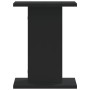 Speaker stands 2 units engineered wood black 30x30x40 cm by , Speaker stands - Ref: Foro24-852646, Price: 47,32 €, Discount: %