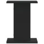 Speaker stands 2 units engineered wood black 30x30x40 cm by , Speaker stands - Ref: Foro24-852646, Price: 50,93 €, Discount: %