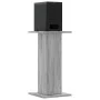 Soportes altavoces 2 uds madera gris Sonoma 30x30x60 cm de , Soportes para altavoces - Ref: Foro24-852659, Precio: 49,97 €, D...