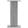 Soportes altavoces 2 uds madera gris Sonoma 30x30x60 cm de , Soportes para altavoces - Ref: Foro24-852659, Precio: 49,97 €, D...