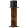 Speaker stands 2 units smoked oak wood 30x30x80 cm by , Speaker stands - Ref: Foro24-852667, Price: 66,20 €, Discount: %