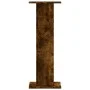 Speaker stands 2 units smoked oak wood 30x30x80 cm by , Speaker stands - Ref: Foro24-852667, Price: 66,20 €, Discount: %