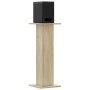 Soportes altavoces 2 uds madera roble Sonoma 30x30x80 cm de , Soportes para altavoces - Ref: Foro24-852665, Precio: 67,22 €, ...