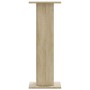 Lautsprecherständer 2 Stück Eichenholz Sonoma 30x30x80 cm von , Lautsprecherständer - Ref: Foro24-852665, Preis: 67,31 €, Rab...