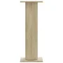 Speaker stands 2 units oak wood Sonoma 30x30x80 cm by , Speaker stands - Ref: Foro24-852665, Price: 66,47 €, Discount: %