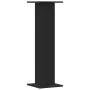 Speaker stands 2 units engineered wood black 30x30x95 cm by , Speaker stands - Ref: Foro24-852673, Price: 82,70 €, Discount: %