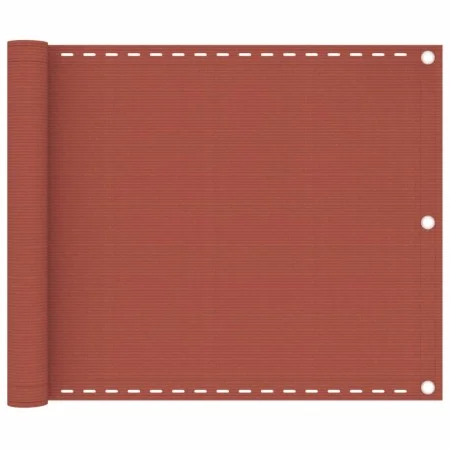 Terracotta HDPE balcony awning 75x500 cm by vidaXL, Umbrellas - Ref: Foro24-310946, Price: 21,95 €, Discount: %