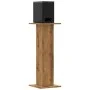 Lautsprecherständer 2 Stück Eichenholz Handwerkskunst 30x30x80 cm von , Lautsprecherständer - Ref: Foro24-852671, Preis: 82,0...