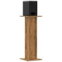 Soportes altavoces 2 uds madera roble artesano 30x30x80 cm de , Soportes para altavoces - Ref: Foro24-852671, Precio: 72,49 €...