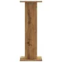 Lautsprecherständer 2 Stück Eichenholz Handwerkskunst 30x30x80 cm von , Lautsprecherständer - Ref: Foro24-852671, Preis: 82,0...