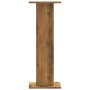 Speaker stands 2 units oak wood artisan 30x30x80 cm by , Speaker stands - Ref: Foro24-852671, Price: 69,56 €, Discount: %