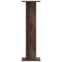 Speaker stands 2 units brown oak wood 30x30x95 cm by , Speaker stands - Ref: Foro24-852678, Price: 77,09 €, Discount: %