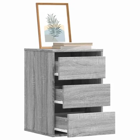 Corner chest of drawers in gray Sonoma engineered wood 40x41x58 cm by , Drawers - Ref: Foro24-852839, Price: 69,25 €, Discoun...