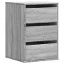 Corner chest of drawers in gray Sonoma engineered wood 40x41x58 cm by , Drawers - Ref: Foro24-852839, Price: 69,25 €, Discoun...