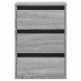 Corner chest of drawers in gray Sonoma engineered wood 40x41x58 cm by , Drawers - Ref: Foro24-852839, Price: 70,37 €, Discoun...