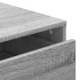 Corner chest of drawers in gray Sonoma engineered wood 40x41x58 cm by , Drawers - Ref: Foro24-852839, Price: 69,25 €, Discoun...