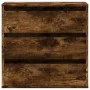 Corner chest of drawers in smoked oak engineered wood, 60x41x58 cm. by , Drawers - Ref: Foro24-852847, Price: 74,71 €, Discou...