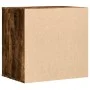 Corner chest of drawers in smoked oak engineered wood, 60x41x58 cm. by , Drawers - Ref: Foro24-852847, Price: 74,71 €, Discou...