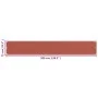 Terrakotta-HDPE-Balkonmarkise 75x500 cm von vidaXL, Sonnenschirme - Ref: Foro24-310946, Preis: 21,95 €, Rabatt: %