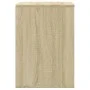 Corner chest of drawers made of engineered wood in Sonoma oak, measuring 60x41x58 cm. by , Drawers - Ref: Foro24-852845, Pric...