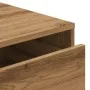 Corner chest of drawers made of engineered oak wood artisan 60x41x58 cm by , Drawers - Ref: Foro24-852851, Price: 98,23 €, Di...