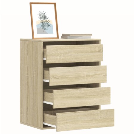 Cajonera de esquina madera ingeniería roble Sonoma 60x41x76 cm de , Cajoneras - Ref: Foro24-852872, Precio: 87,68 €, Descuent...
