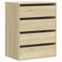 Cajonera de esquina madera ingeniería roble Sonoma 60x41x76 cm de , Cajoneras - Ref: Foro24-852872, Precio: 87,68 €, Descuent...
