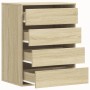 Cajonera de esquina madera ingeniería roble Sonoma 60x41x76 cm de , Cajoneras - Ref: Foro24-852872, Precio: 87,68 €, Descuent...