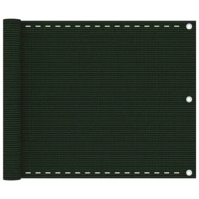 Dark green HDPE balcony awning 75x300 cm by vidaXL, Umbrellas - Ref: Foro24-310968, Price: 13,99 €, Discount: %