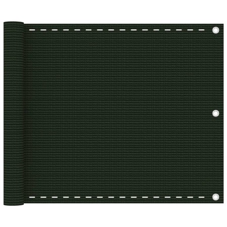 Dunkelgrüne HDPE-Balkonmarkise 75x300 cm von vidaXL, Sonnenschirme - Ref: Foro24-310968, Preis: 16,07 €, Rabatt: %