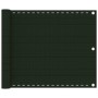 Dunkelgrüne HDPE-Balkonmarkise 75x300 cm von vidaXL, Sonnenschirme - Ref: Foro24-310968, Preis: 16,07 €, Rabatt: %