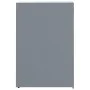5-container gray steel trash shed 345x79x117 cm by , Waste container supports - Ref: Foro24-3279990, Price: 1,00 €, Discount: %