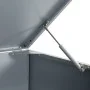 Mülltonnenschuppen aus grauem Stahl, 345x79x117 cm von , Halterungen für Abfallbehälter - Ref: Foro24-3279990, Preis: 1,00 €,...