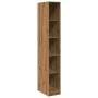 Handgefertigter Eichenfurnierholzschrank 30x50x200 cm von , Kleiderschränke - Ref: Foro24-3307710, Preis: 122,17 €, Rabatt: %