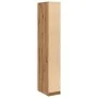Handcrafted engineered oak wood wardrobe 30x50x200 cm by , Wardrobes - Ref: Foro24-3307710, Price: 122,17 €, Discount: %
