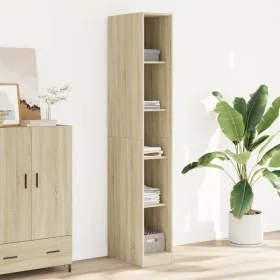 Ingenieurholzschrank Eiche Sonoma 30x50x200 cm von , Kleiderschränke - Ref: Foro24-3307704, Preis: 136,88 €, Rabatt: %
