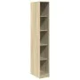 Ingenieurholzschrank Eiche Sonoma 30x50x200 cm von , Kleiderschränke - Ref: Foro24-3307704, Preis: 136,88 €, Rabatt: %