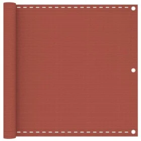 Toldo para balcón HDPE terracota 90x600 cm de vidaXL, Sombrillas - Ref: Foro24-310951, Precio: 21,94 €, Descuento: %