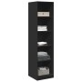 Schwarzer Sperrholzschrank 50x50x200 cm von , Kleiderschränke - Ref: Foro24-3307712, Preis: 154,20 €, Rabatt: %