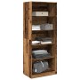 Ingenieurholzschrank in gealtertem Holz 80x50x200 cm von , Kleiderschränke - Ref: Foro24-3307727, Preis: 164,51 €, Rabatt: %