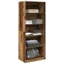 Ingenieurholzschrank in gealtertem Holz 80x50x200 cm von , Kleiderschränke - Ref: Foro24-3307727, Preis: 161,95 €, Rabatt: %