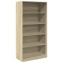 Schrank aus Sperrholz in Eiche Sonoma Farbe, 100x50x200 cm. von , Kleiderschränke - Ref: Foro24-3307731, Preis: 195,23 €, Rab...