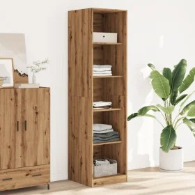 Handcrafted engineered oak wood wardrobe 50x50x200 cm by , Wardrobes - Ref: Foro24-3307719, Price: 160,91 €, Discount: %