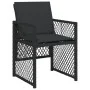 Garden dining set with 13-piece black synthetic rattan cushions by , Garden sets - Ref: Foro24-3210799, Price: 732,68 €, Disc...