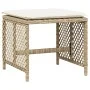 Garden dining set with 13-piece synthetic rattan beige cushions. by , Garden sets - Ref: Foro24-3210802, Price: 763,27 €, Dis...