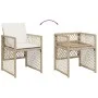 Garden dining set with 15-piece synthetic rattan beige cushions by , Garden sets - Ref: Foro24-3210814, Price: 900,53 €, Disc...