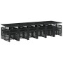 Set de muebles jardín 17 pzas con cojines ratán sintético negro de , Conjuntos de jardín - Ref: Foro24-3210823, Precio: 880,3...