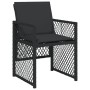 7-piece garden dining set with black synthetic rattan cushions by , Garden sets - Ref: Foro24-3210727, Price: 383,34 €, Disco...