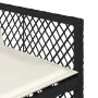 Set de comedor de jardín 9 pzas y cojines ratán sintético negro de , Conjuntos de jardín - Ref: Foro24-3210738, Precio: 593,6...