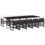 11-piece garden dining set with black synthetic rattan cushions by , Garden sets - Ref: Foro24-3210750, Price: 793,91 €, Disc...